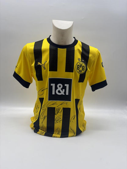 BVB Trikot 2022/2023 Teamsigniert Borussia Dortmund COA Puma M