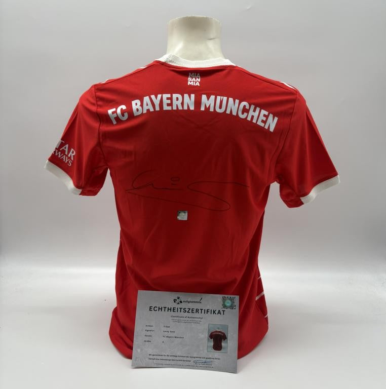 Bayern München Trikot Leroy Sane signiert Autogramm Adidas COA S