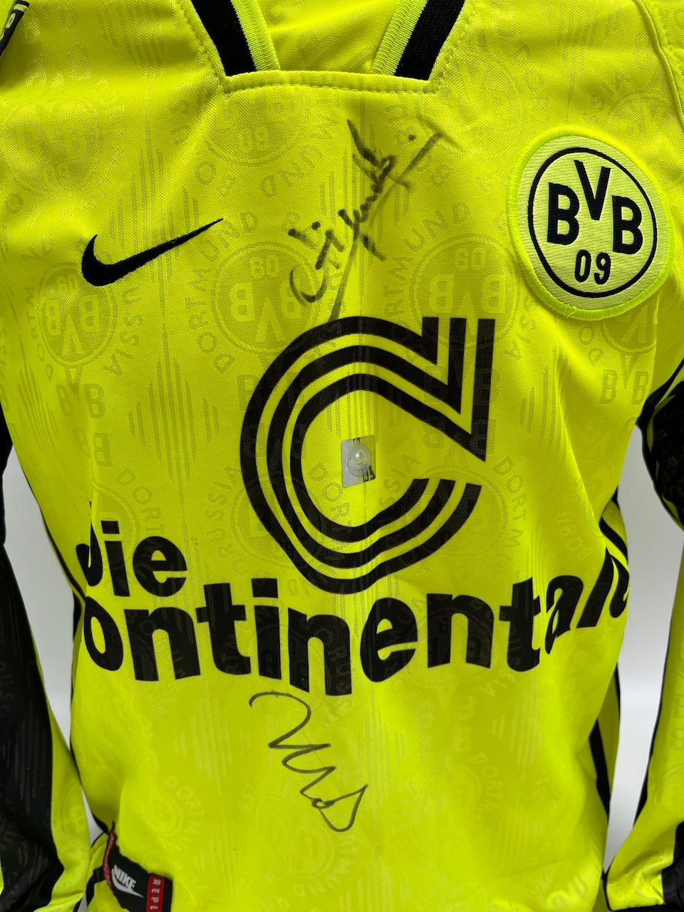 BVB Trikot 1996/1997 Teamsigniert Borussia Dortmund Nike XS