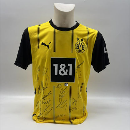 BVB Trikot 2024/2025 Teamsigniert Borussia Dortmund COA Puma neu M