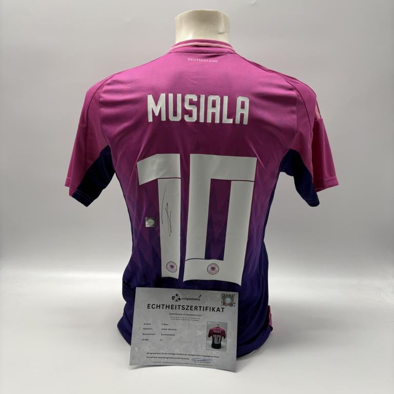 DFB Trikot Jamal Musiala signiert Autogramme Adidas COA neu S