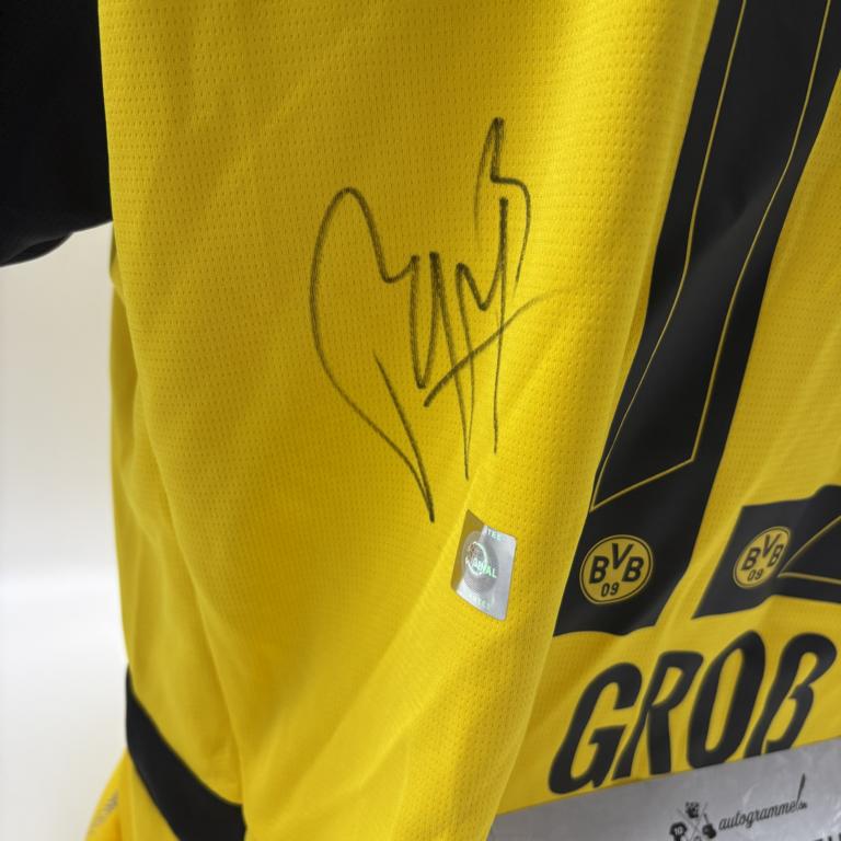 Borussia Dortmund Trikot Pascal Groß signiert Puma Autogramm XL
