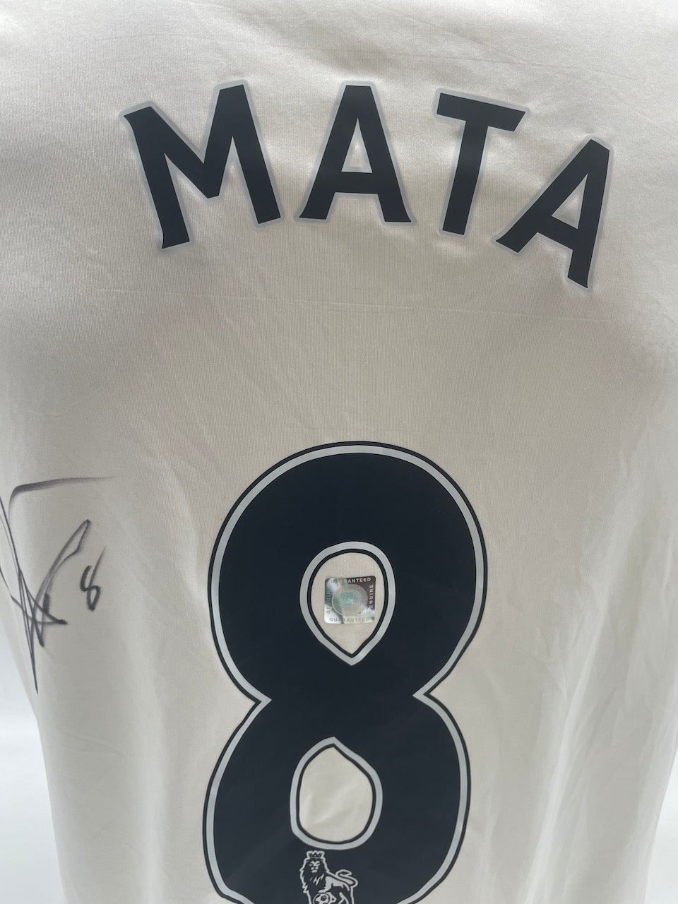 Manchester United Frauentrikot Juan Mata signiert Autogramm England Adidas COA L