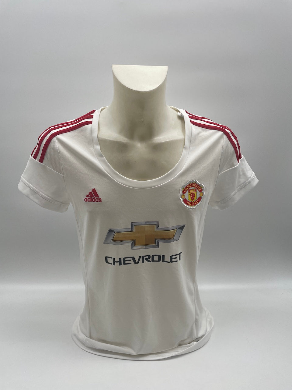 Manchester United Frauentrikot Juan Mata signiert Autogramm England Adidas COA L