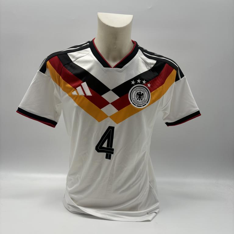 DFB Trikot WM 2026 Jonathan Tah signiert Autogramme Adidas COA neu S
