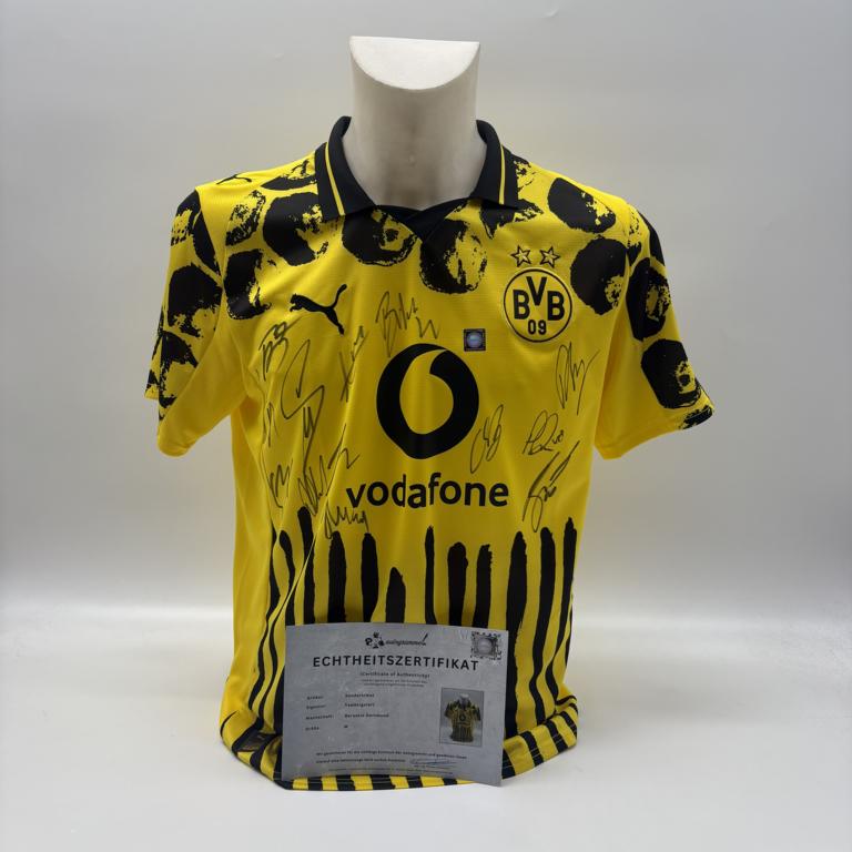 BVB Sondertrikot 2025 Klub WM Teamsigniert Borussia Dortmund COA Puma M