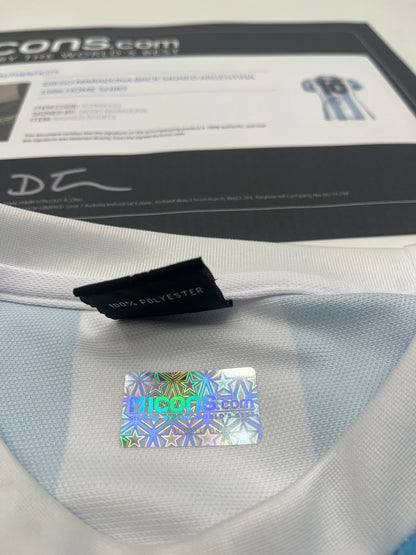 Argentinien Trikot Diego Maradona signiert Autogramm COA neu L