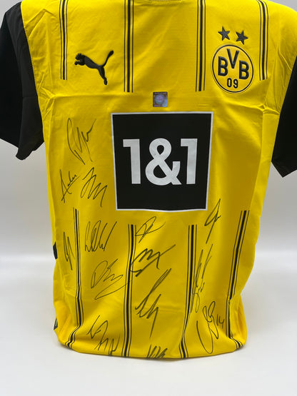 BVB Trikot 2024/2025 Teamsigniert Borussia Dortmund Bundesliga COA Puma M
