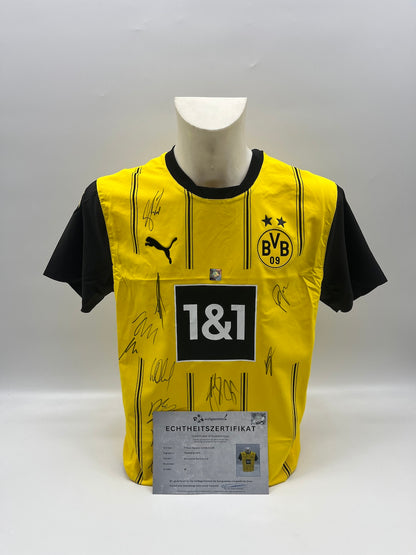 BVB Trikot 2024/2025 Teamsigniert Borussia Dortmund COA Puma M