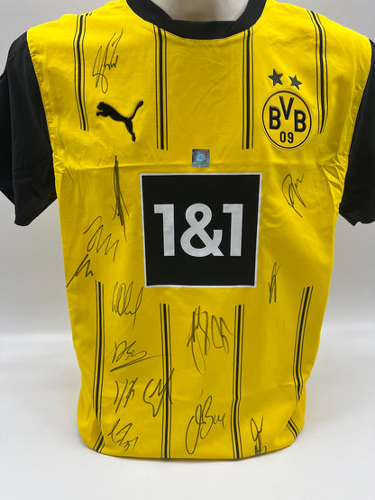 BVB Trikot 2024/2025 Teamsigniert Borussia Dortmund COA Puma M