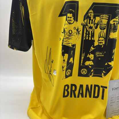 Borussia Dortmund Sondertrikot Julian Brandt signiert Autogramm Puma BVB XL