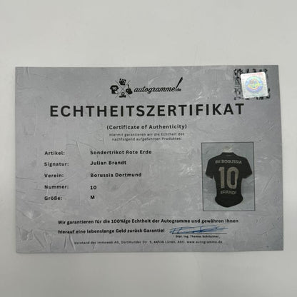 Borussia Dortmund Sondertrikot signiert Julian Brandt BVB Puma Autogramm M