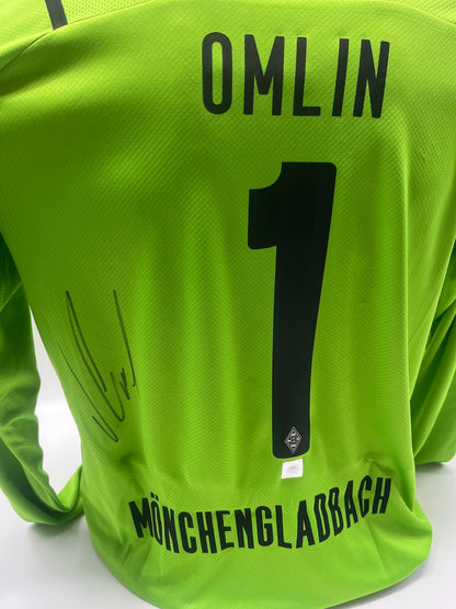 Borussia Mönchengladbach Trikot Jonas Omlin signiert Autogramm Puma L