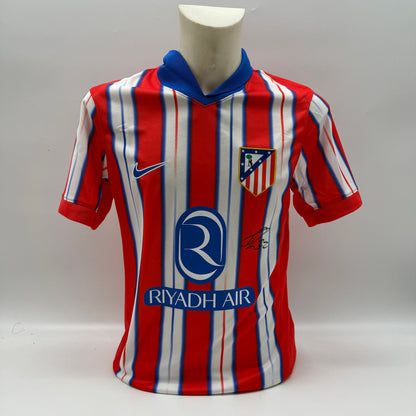 Atletico Madrid Trikot Ademola Lookman signiert Autogramm Nike COA S