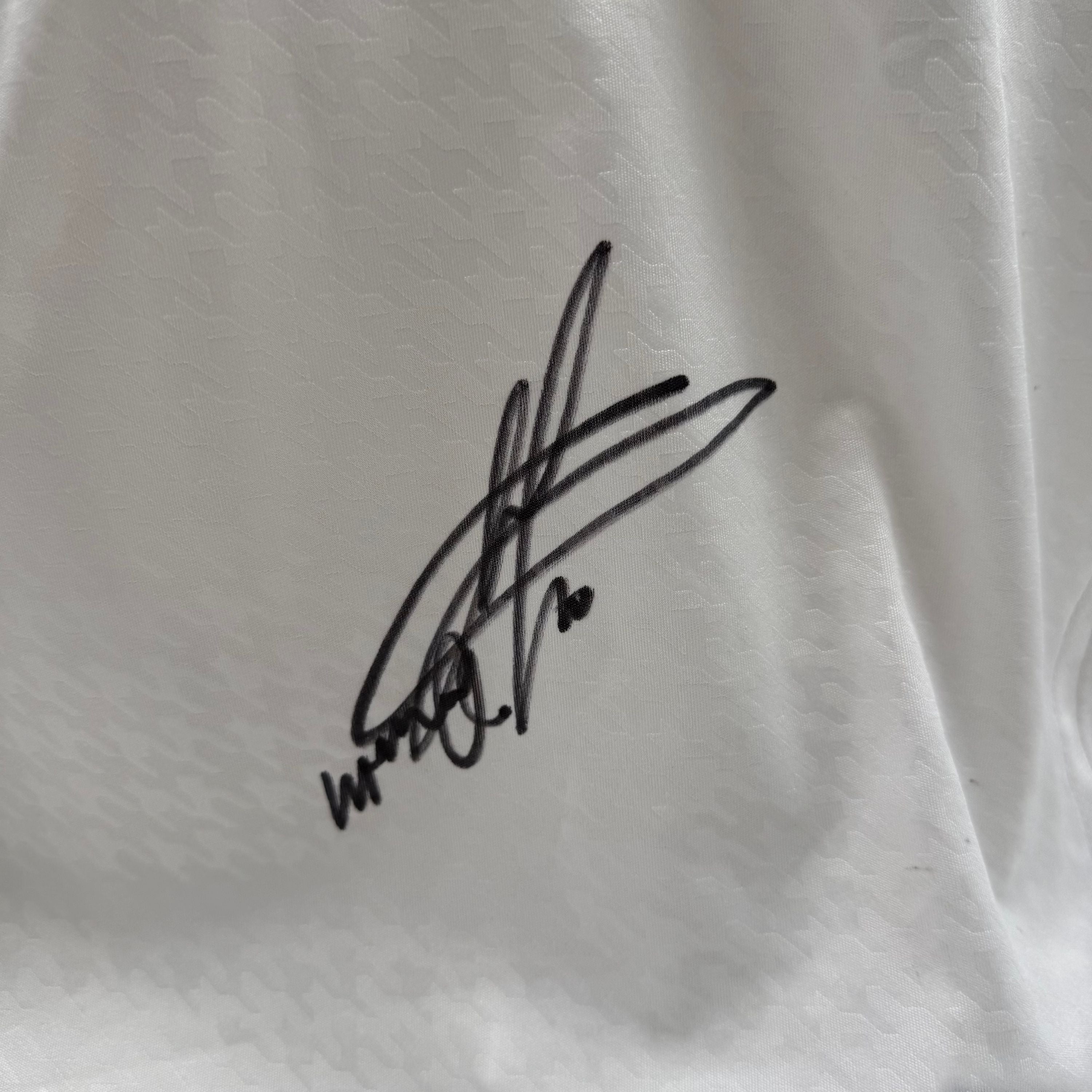 Real Madrid Trikot Eden Hazard signiert Autogramm Adidas COA XXL