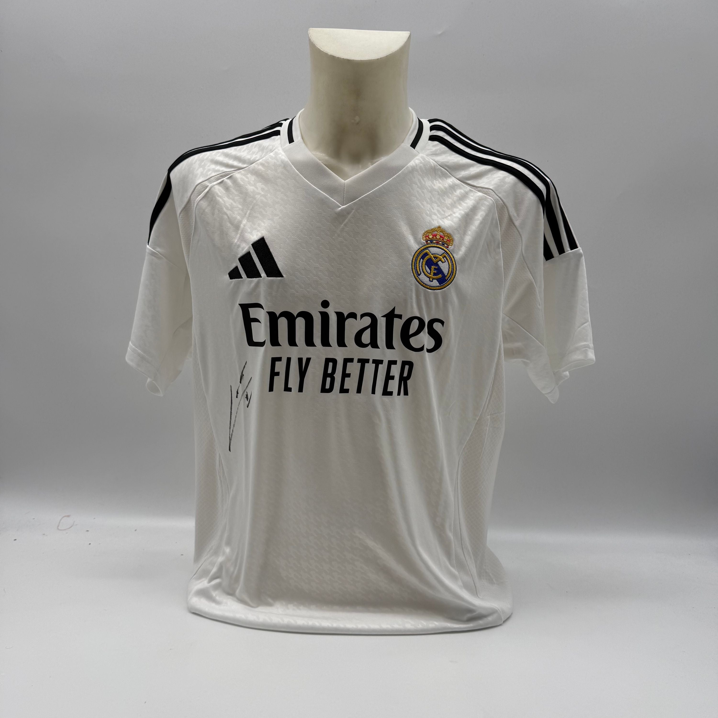 Real Madrid Trikot Dani Ceballos signiert Autogramm Adidas COA L