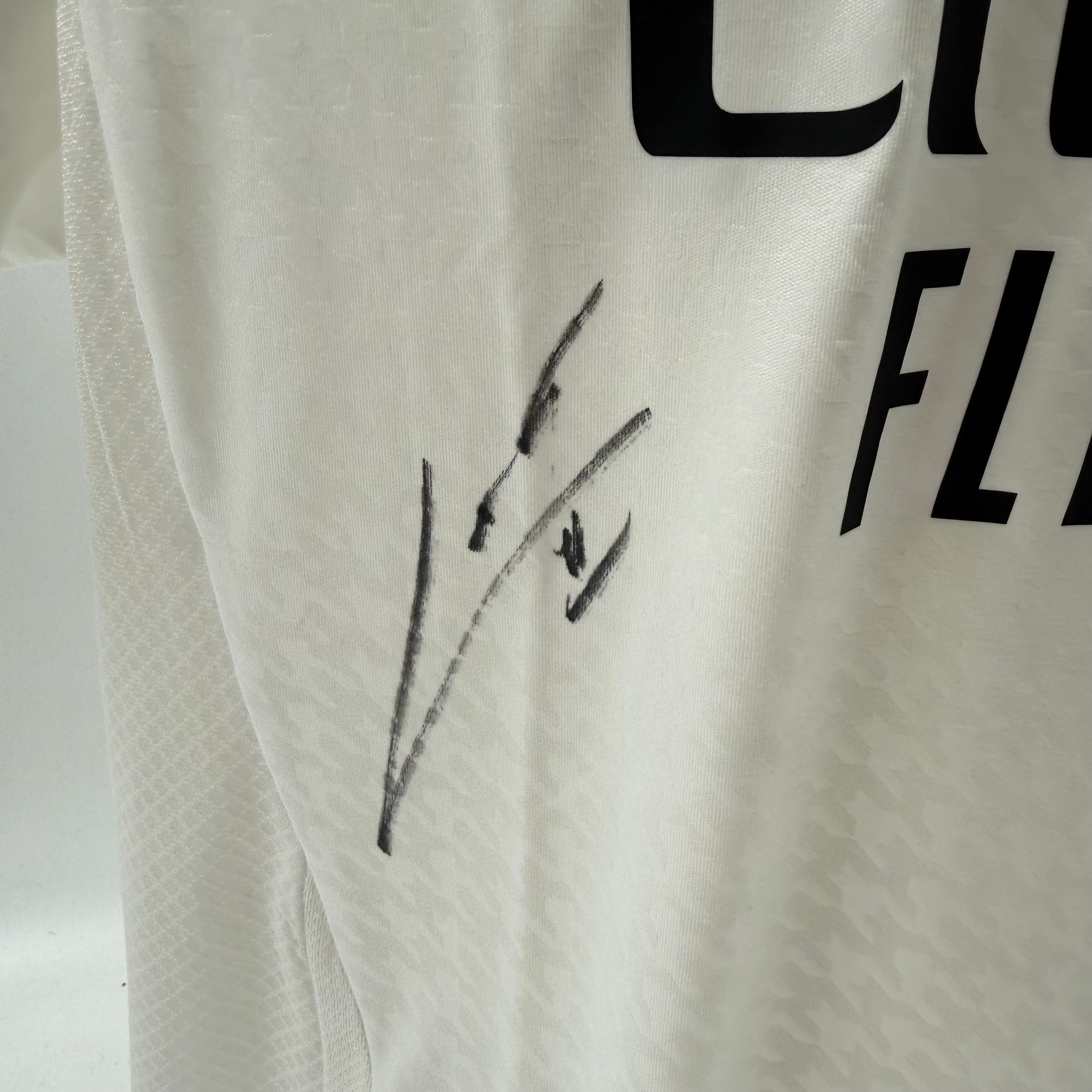Real Madrid Trikot Dani Ceballos signiert Autogramm Adidas COA L