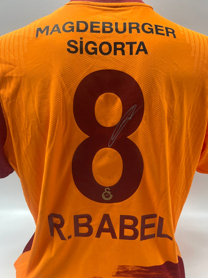 Matchworn Galatasaray Istanbul Trikot getragen& signiert von Ryan Babel XL
