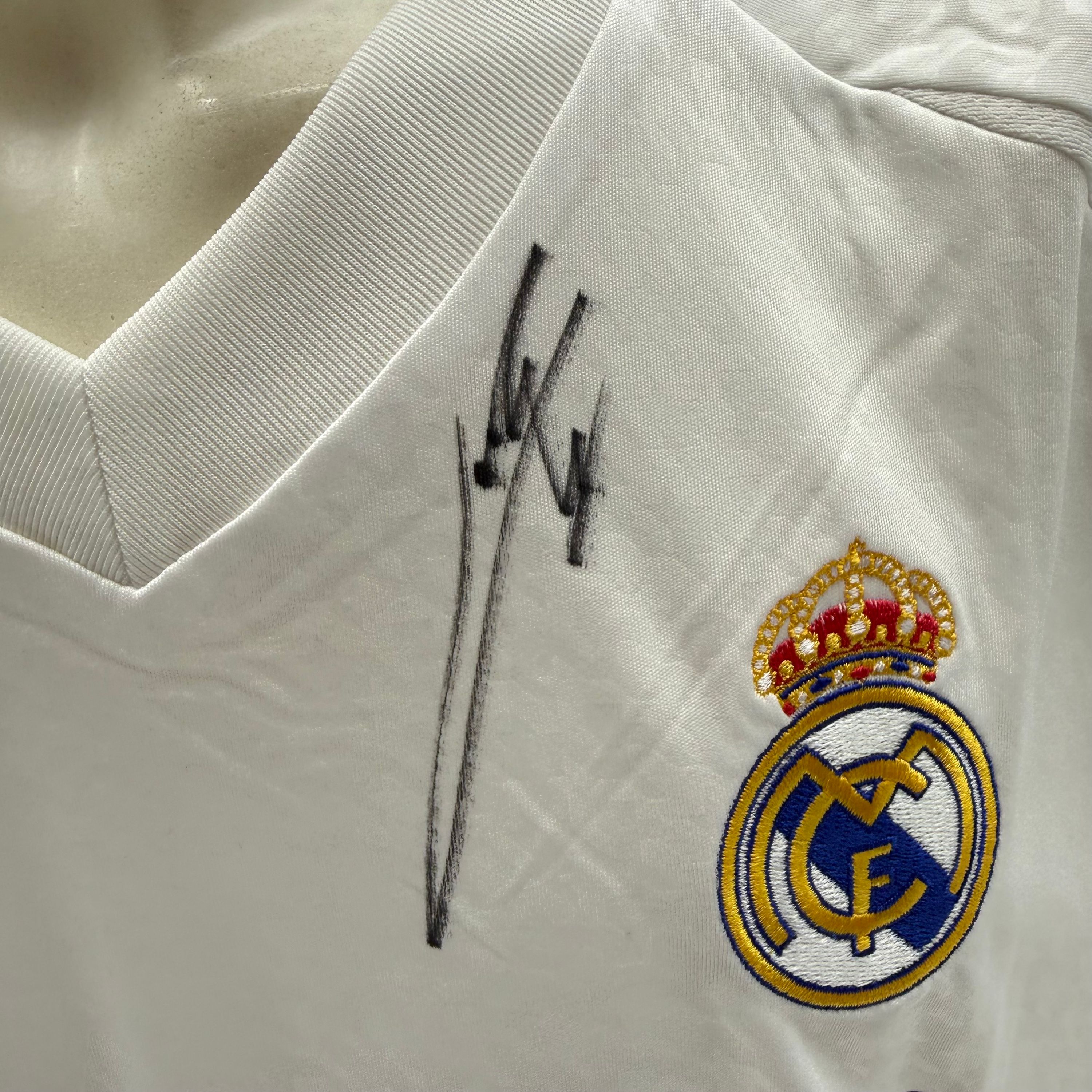 Real Madrid Trikot Dani Ceballos signiert Autogramm Adidas COA XL