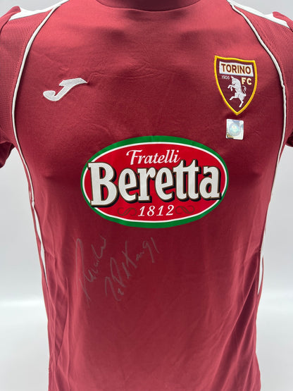 FC Turin jersey Duvan Zapata signed autograph COA 2XS