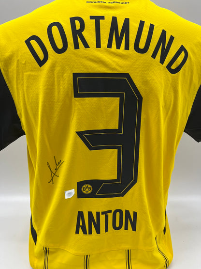 Borussia Dortmund Authentic Trikot Waldemar Anton signiert BVB Puma neu M