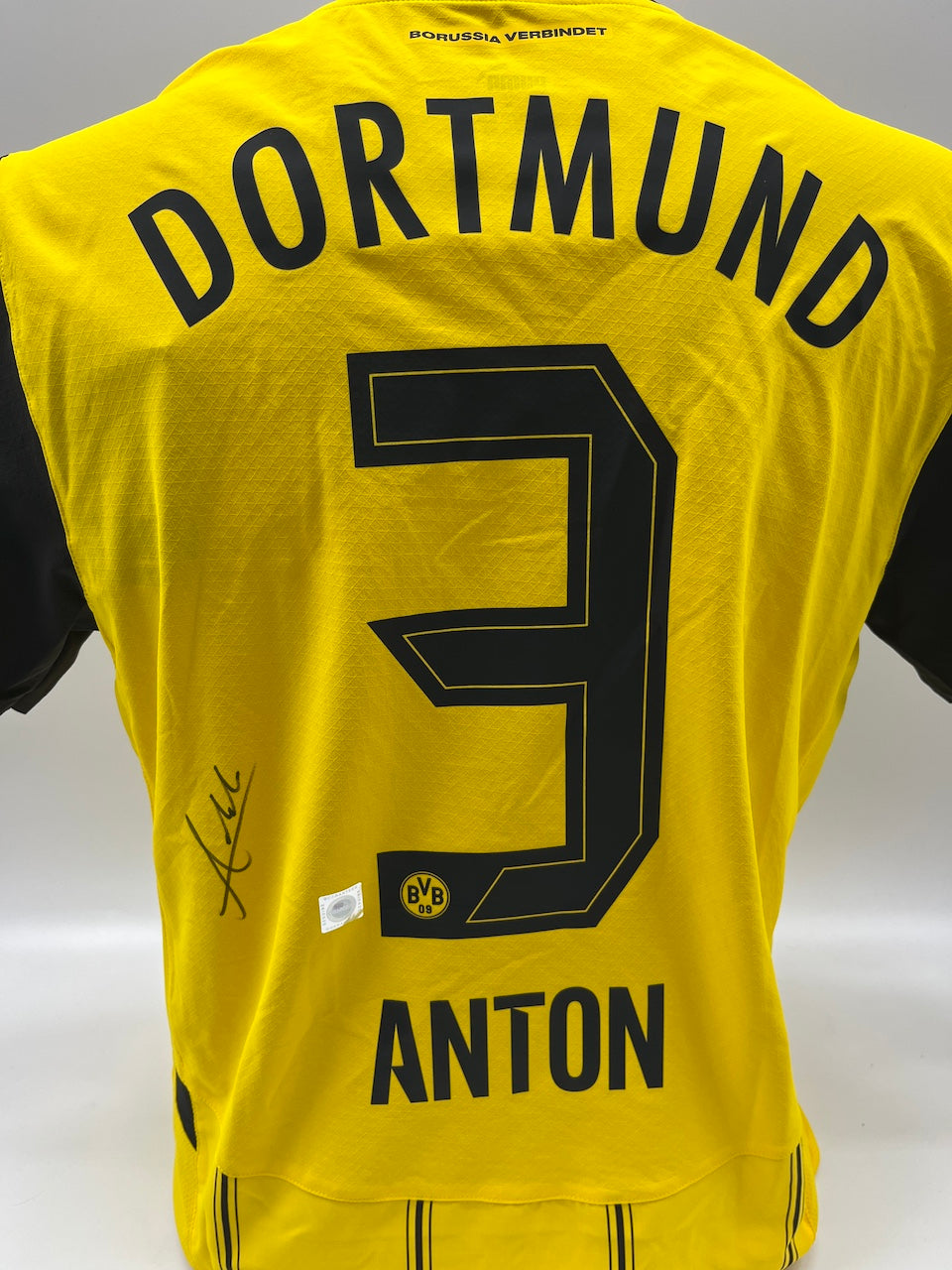 Borussia Dortmund Authentic Trikot Waldemar Anton signiert BVB Puma M