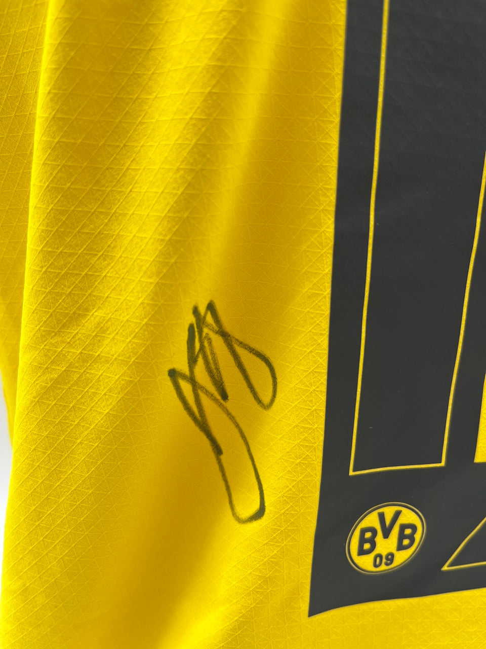 Borussia Dortmund Authentic Trikot Felix Nmecha signiert BVB Puma M