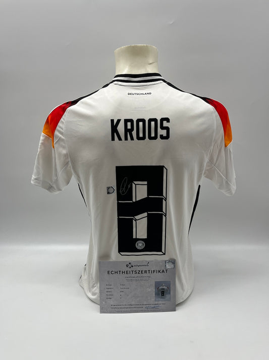 DFB Trikot Toni Kroos signiert Autogramm Adidas EM 2024 COA S