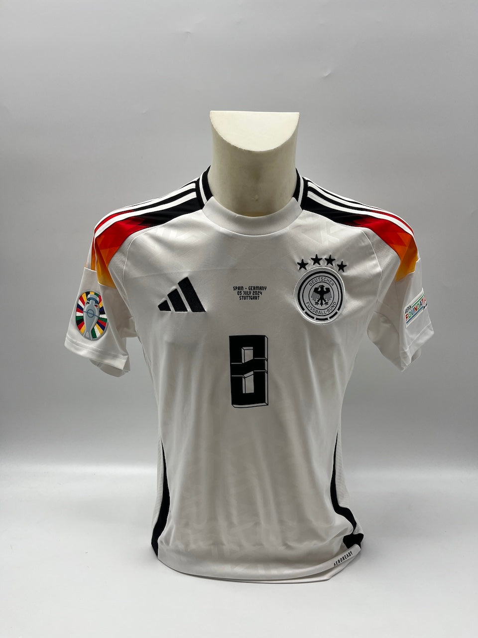 DFB Trikot Toni Kroos signiert Autogramm Adidas EM 2024 COA S