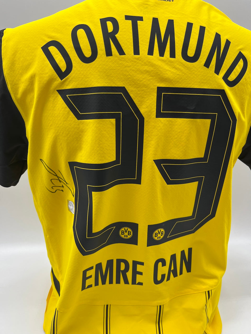 Borussia Dortmund Authentic Jersey Emre Can Signed BVB Puma M