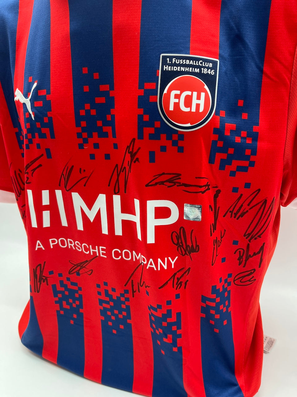 FC Heidenheim Trikot 2024/2025 Teamsigniert COA Nike L