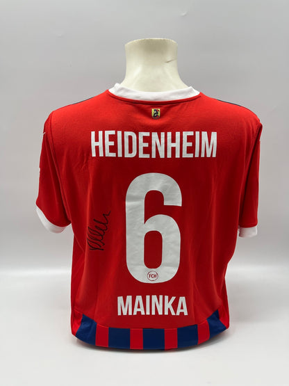 FC Heidenheim Trikot 2024/2025 Teamsigniert COA Nike L