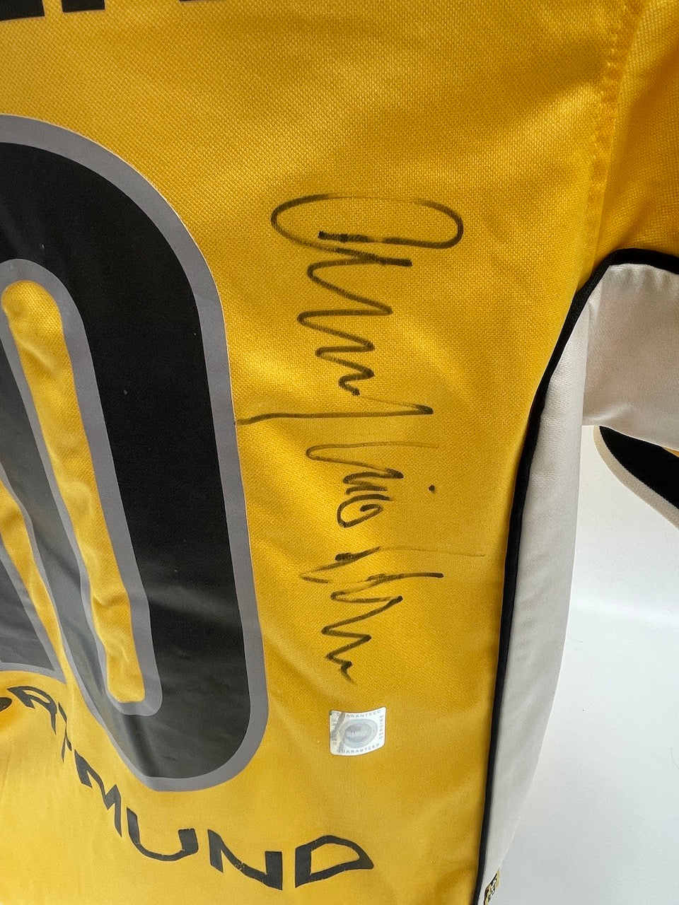 Borussia Dortmund Trikot Andreas Möller signiert BVB Autogramm Nike M