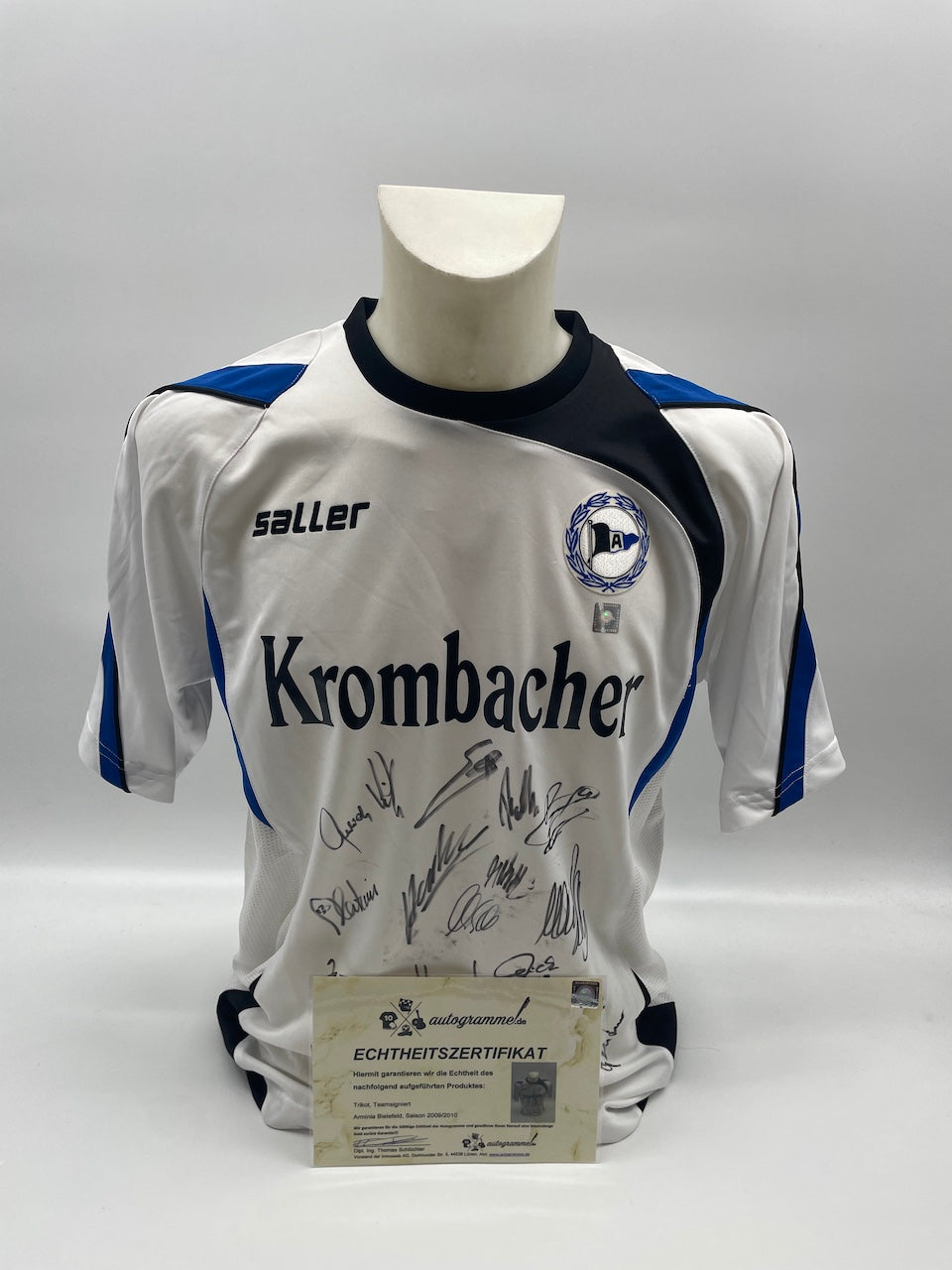 Arminia Bielefeld Trikot 2009/2010 Teamsigniert Autogramm Unterschrift M