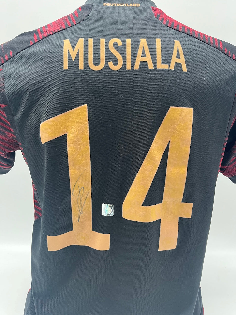 DFB jersey Jamal Musiala signed autograph Adidas COA M