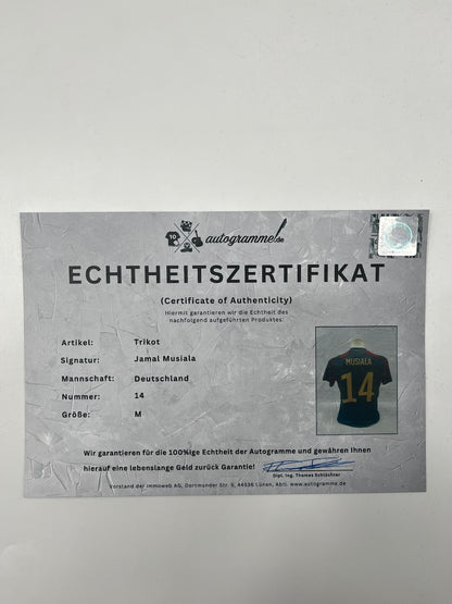 DFB jersey Jamal Musiala signed autograph Adidas COA M
