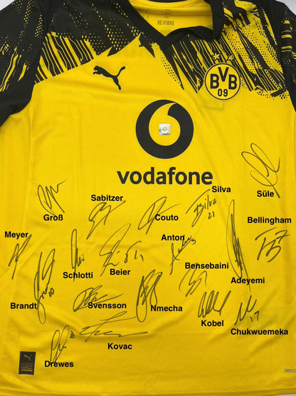 BVB Trikot 2025/2026 Teamsigniert Borussia Dortmund COA Puma XL