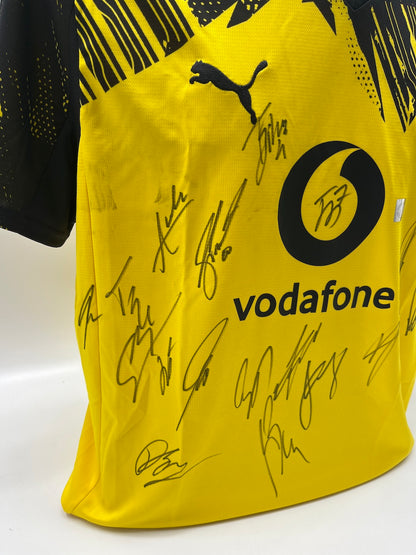 BVB Trikot 2025/2026 Teamsigniert Borussia Dortmund COA Puma L