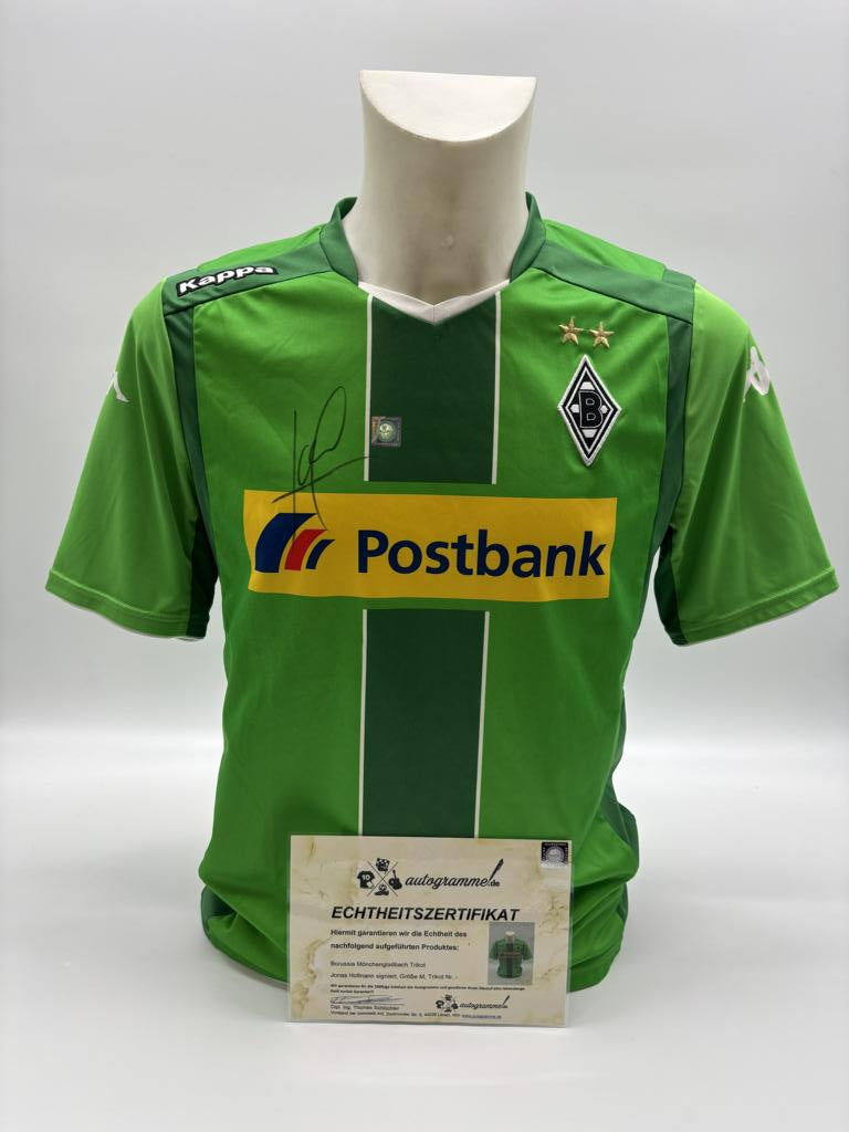 Borussia Mönchengladbach Trikot Jonas Hofmann signiert BMG Autogramm Fußball Kappa M