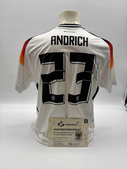 DFB jersey Robert Andrich signed autographs germany adidas l
