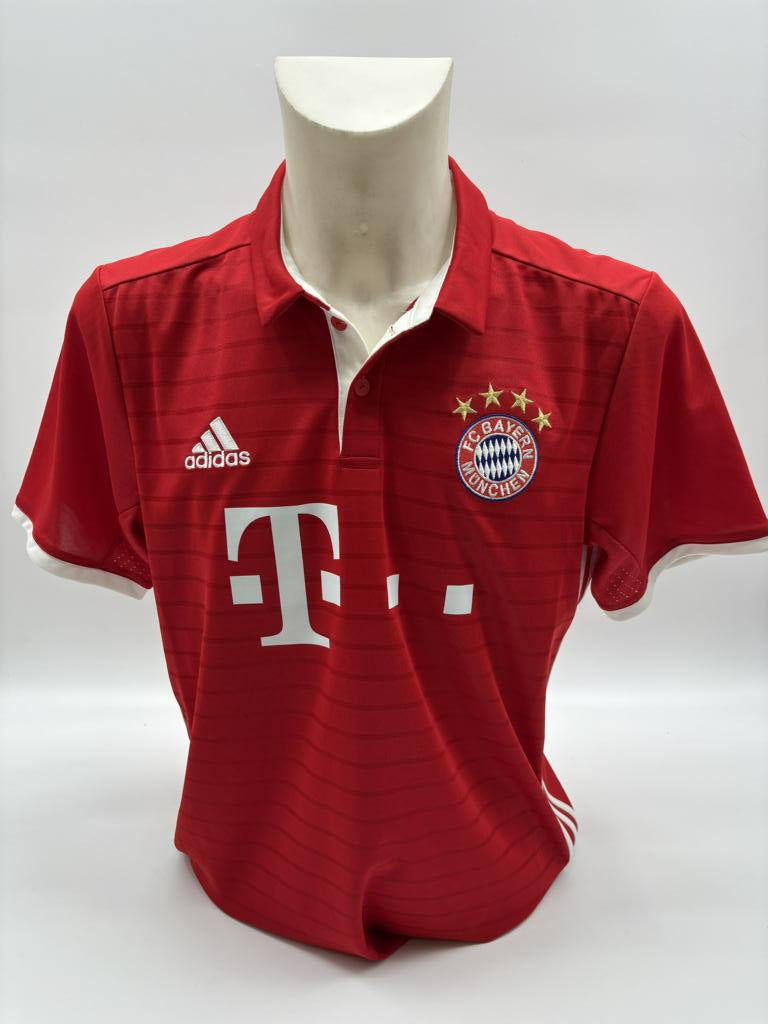 Bayern München Trikot Kingsley Coman signiert Autogramme Bundesliga Adidas L