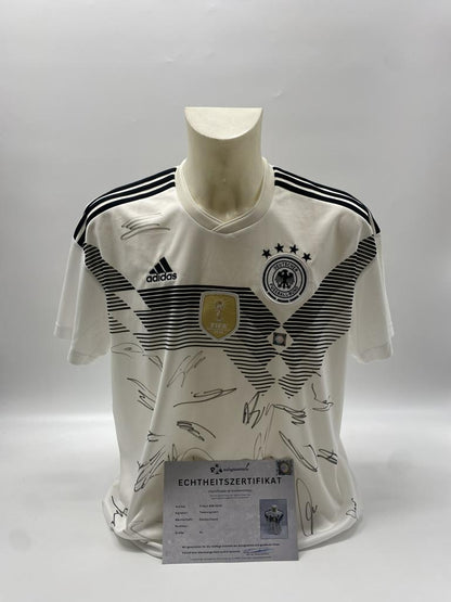 Deutschland Trikot WM 2018 Teamsigniert DFB Adidas XL