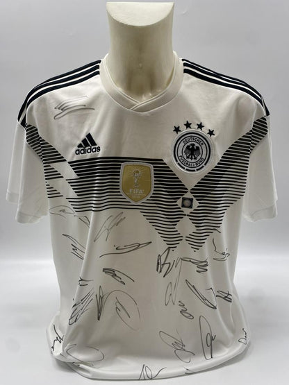 Deutschland Trikot WM 2018 Teamsigniert DFB Adidas XL
