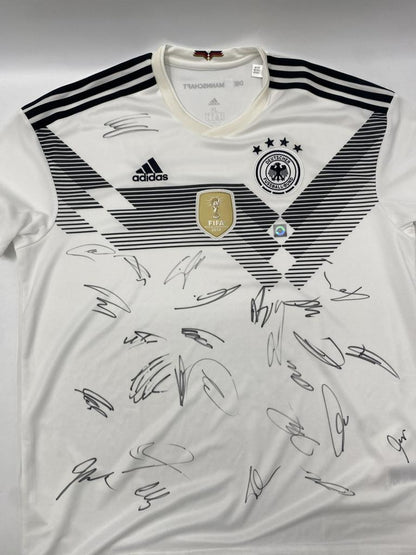 Deutschland Trikot WM 2018 Teamsigniert DFB Adidas XL