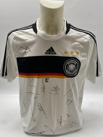Germany Jersey Euro 2008 Team Signed DFB Adidas XL