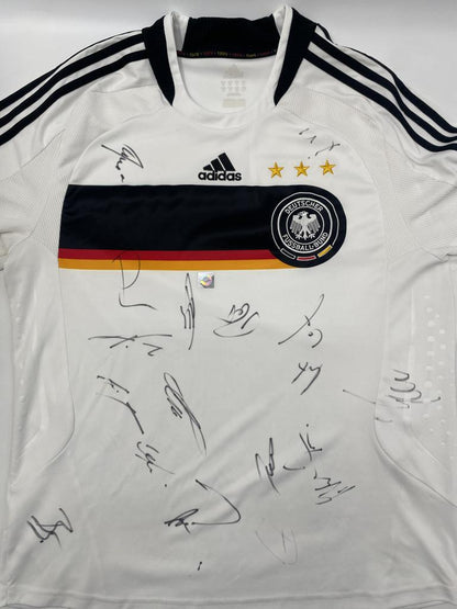 Germany Jersey Euro 2008 Team Signed DFB Adidas XL