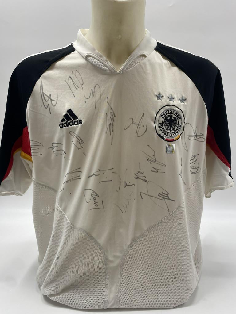 Germany Jersey Euro 2004 Team Signed DFB Adidas XL
