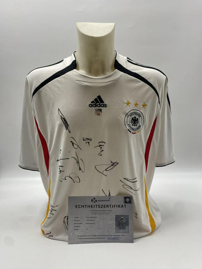 Germany Jersey World Cup 2006 Team Signed DFB Adidas XL