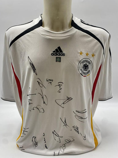 Germany Jersey World Cup 2006 Team Signed DFB Adidas XL
