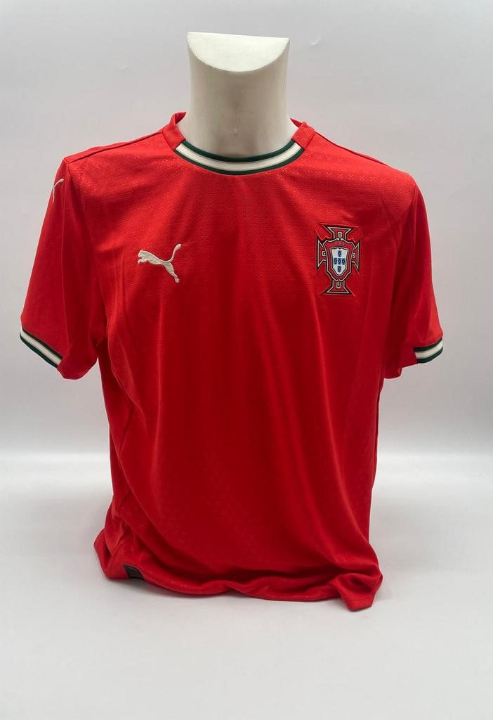 Portugal Trikot Cristiano Ronaldo signiert Autogramm COA Fußball XL